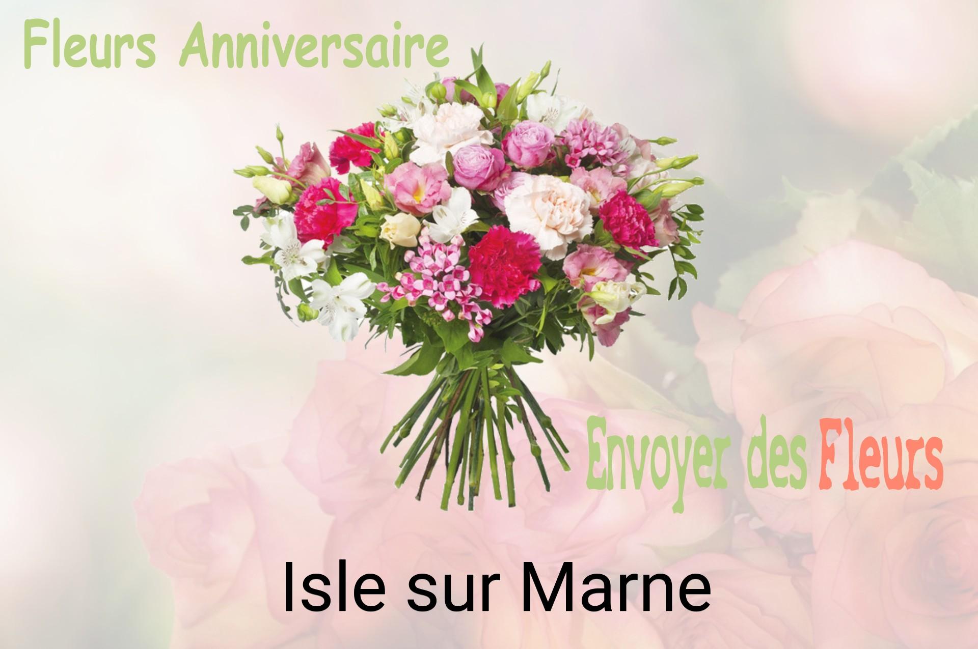 Bouquet de fleurs d’anniversaire livré à Isle-sur-Marne