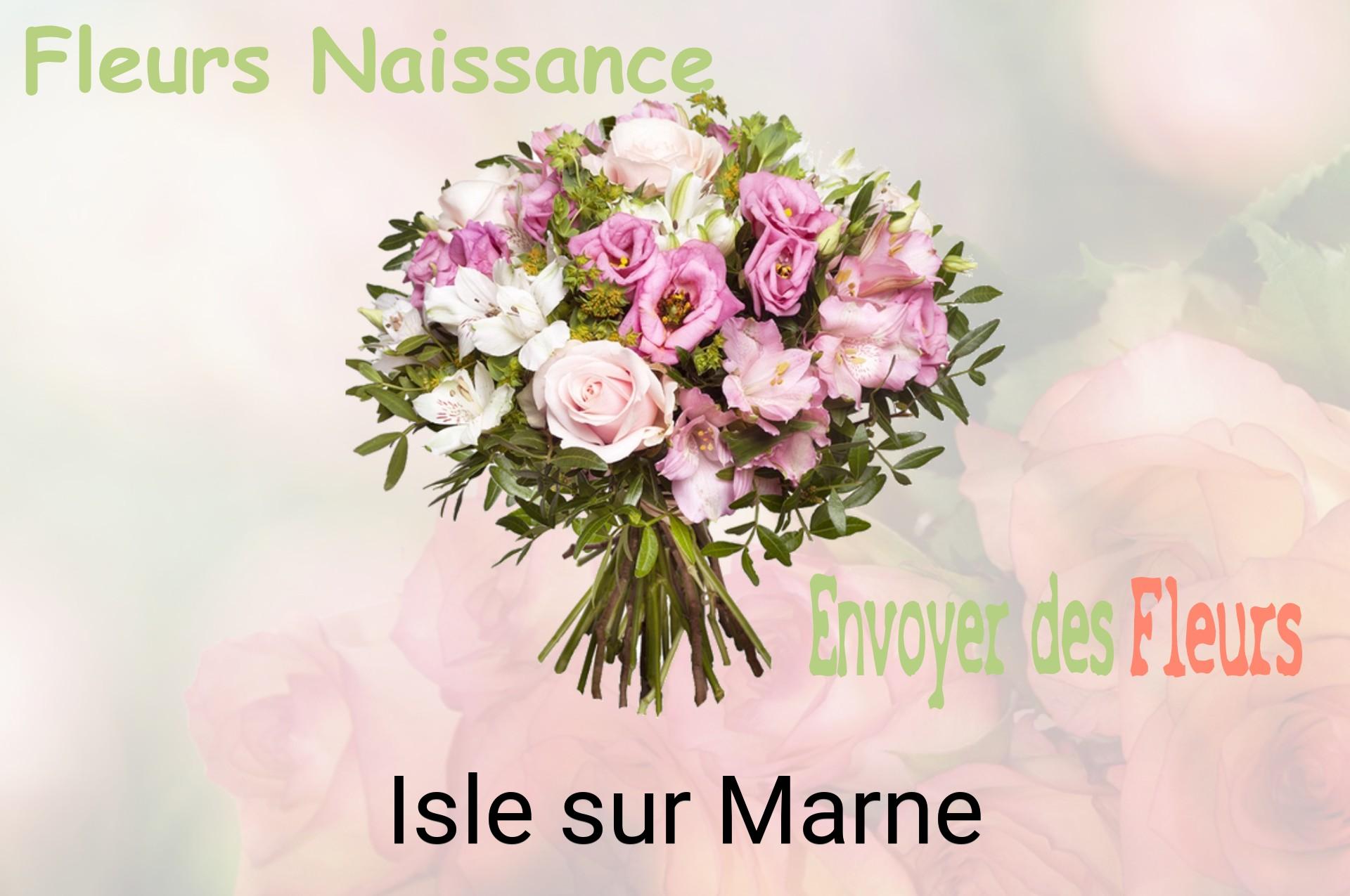 Bouquet de fleurs de naissance livré à Isle-sur-Marne