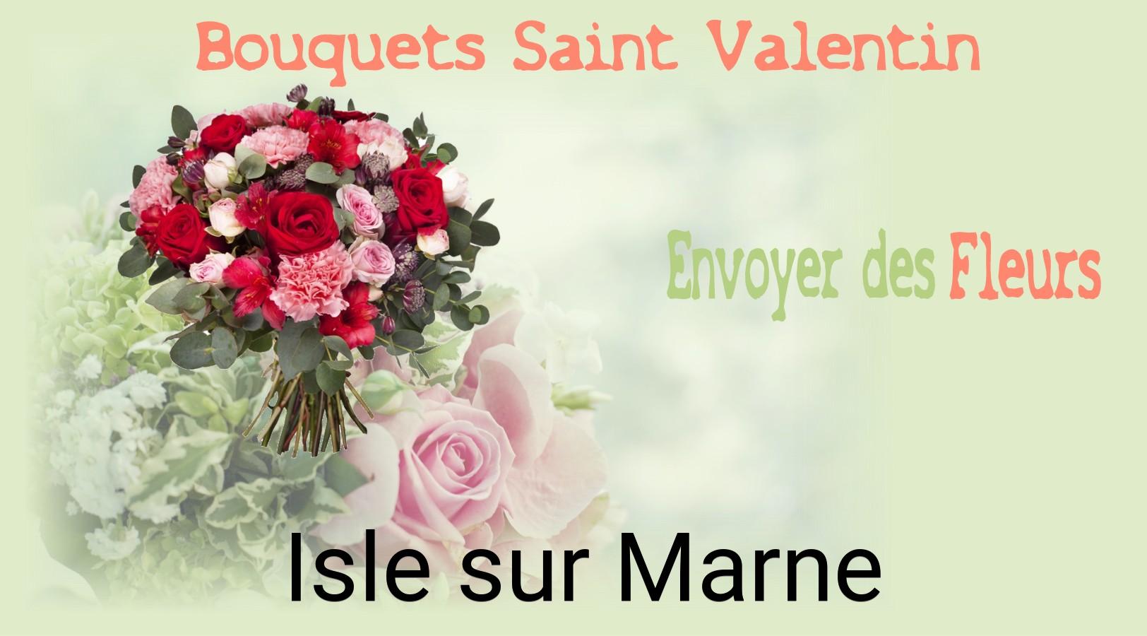 Roses de Saint-Valentin livrées à Isle-sur-Marne